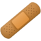 Adhesive Bandage emoji on Samsung